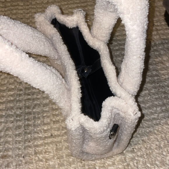 COPY - Forever 21 Faux Fur/ Fluffy Textured Mini Purse - Picture 2 of 5